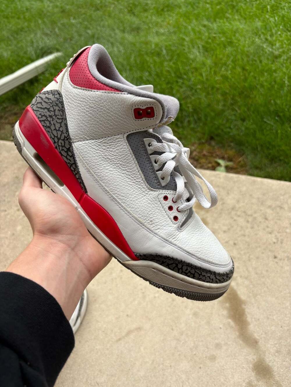 Jordan Air Jordan 3 Retro Fire Red Size 10.5